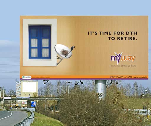 Myway IPTV Hoarding