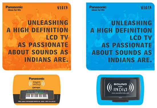 Panasonic Viera Sounds for India Campaign