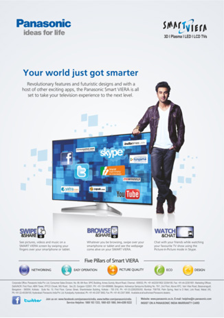 Panasonic Viera Swipe and Share Campaign