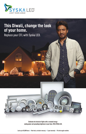 Syska LED Lights Irrfan Khan Diwali Ad