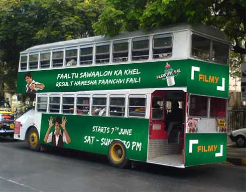 Kya Aap Paanchvi Fail Champu Hai Bus Branding