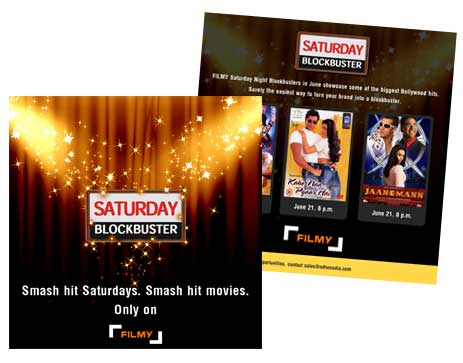 Saturday blockbuster ad