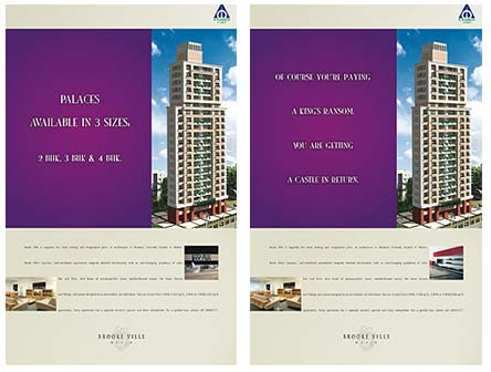 Raheja Brookevile ads