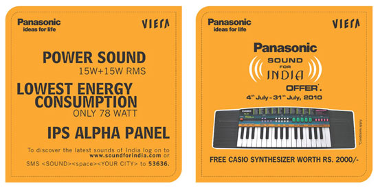 Panasonic Viera Sounds for India Campaign