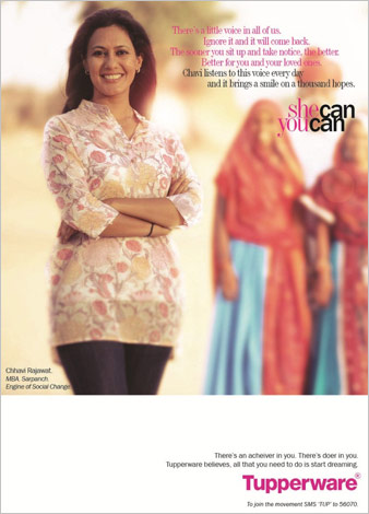 Tupperware Saloni Rajawat Ad